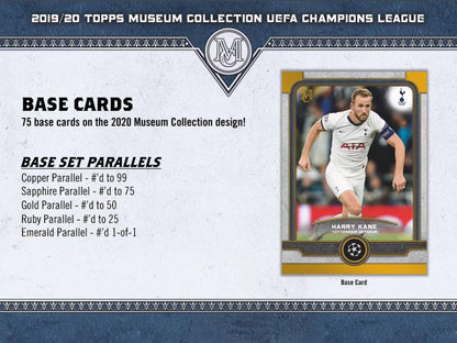 2019/20 Topps UEFA Champions League Museum Collection Soccer Hobby Box