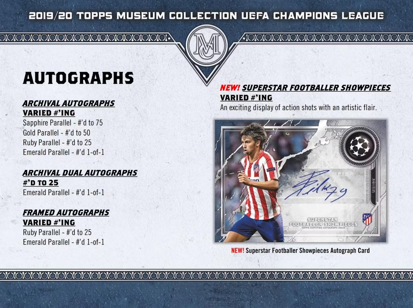 2019/20 Topps UEFA Champions League Museum Collection Soccer Hobby Box