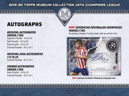 2019/20 Topps UEFA Champions League Museum Collection Soccer Hobby Box