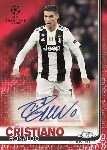 2018/19 Topps Chrome UEFA Champions League Soccer Hobby Box