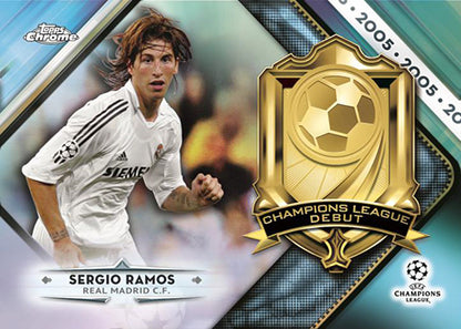 2018/19 Topps Chrome UEFA Champions League Soccer Hobby Box