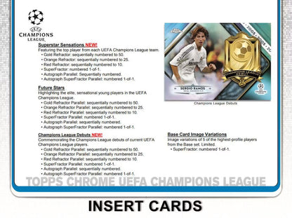 Topps Chrome UEFA Champions League Soccer 2018/19 Hobby Box
