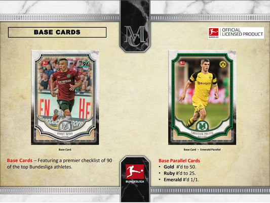 Topps Bundesliga Museum Soccer 2018/19 Hobby Box