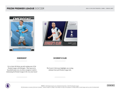 Panini Prizm Premier League Soccer 2020/21 Hobby Box
