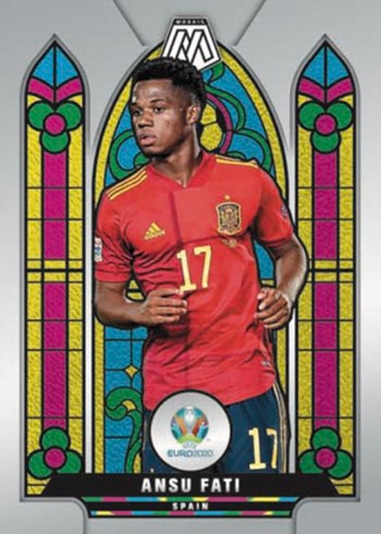 Panini Mosaic UEFA Euro 2020 Soccer 2020/21 Mega Box