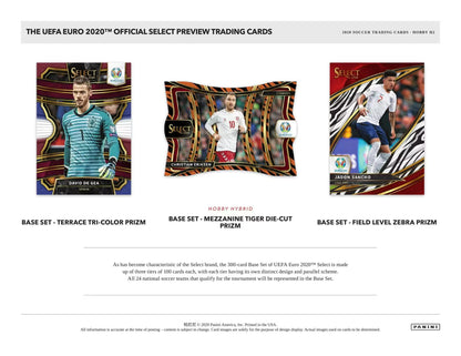 2019/20 Panini Select UEFA Euro Soccer Hybrid Box
