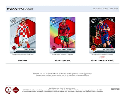 Panini Mosaic FIFA Road to World Cup 2021/22 Mega Box
