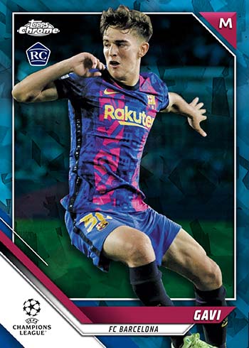 2021-22 Topps Chrome UEFA Champions League Sapphire Box