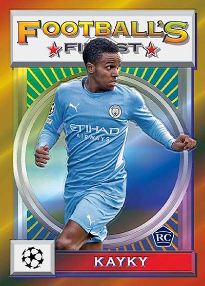 Topps Finest 2021/22 UEFA Club Competitions Hobby 6x Box Case