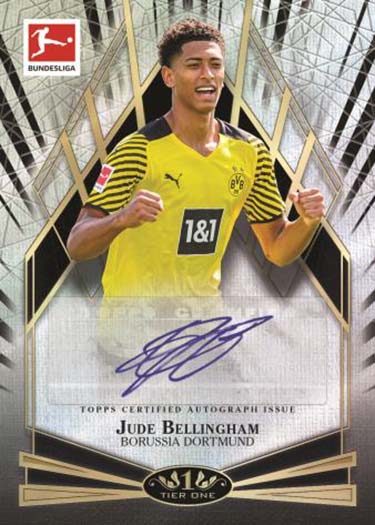 Topps Tier One Bundesliga Soccer 2021/22 Hobby Box