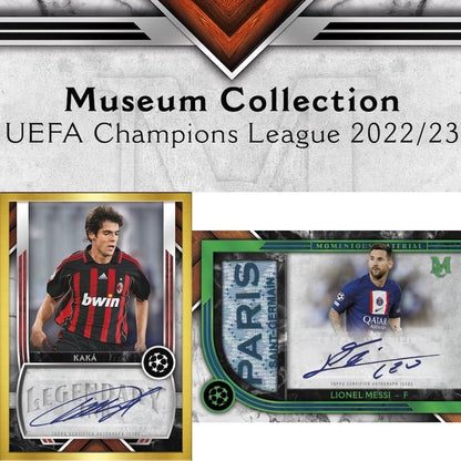 2022/23 Topps Museum Collection UEFA Champions League Soccer Hobby Box