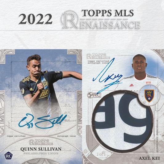 Topps 2022 Topps MLS Renaissance Sealed Case