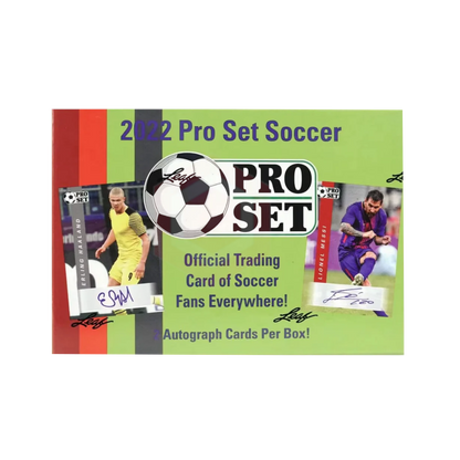 2022 Leaf Pro Set Soccer Hobby Case