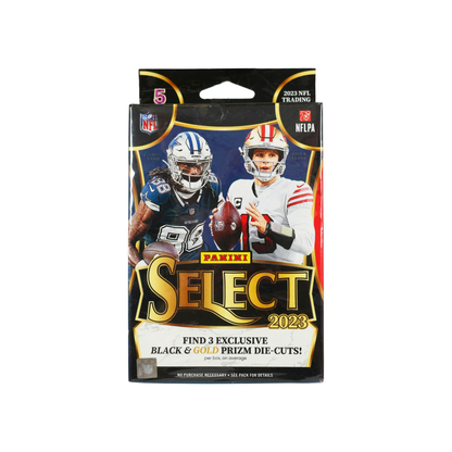 2023 Panini Select Football Hanger Box (Black & Gold Prizm Die-Cuts!)