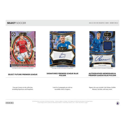 2024-25 Panini Select EPL Soccer Hobby Mega Box Case