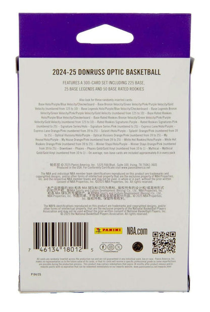 2024/25 Panini Donruss Optic Basketball Hanger Box - gallery image 2
