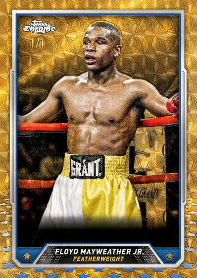 2024 Topps Chrome Boxing Hobby Sealed Case