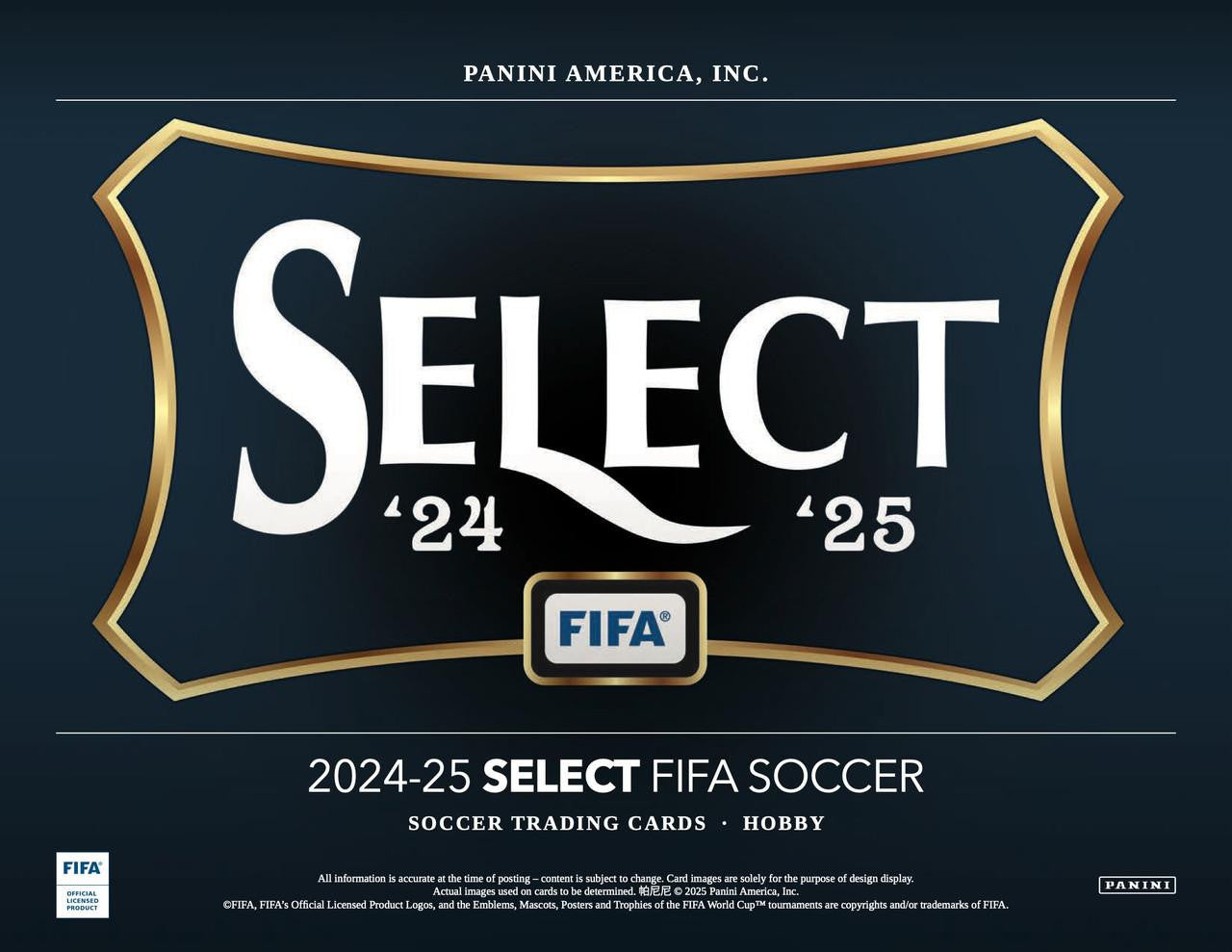 Panini Select FIFA Soccer Hobby Box 2024/25 - Pre order