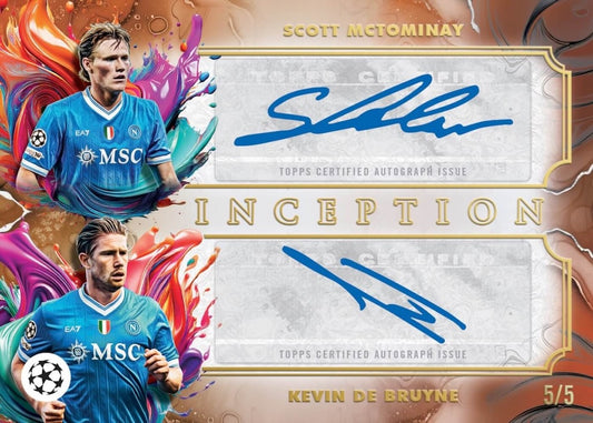 Topps Inception UEFA Club Competitions 2025/26 Hobby Box
