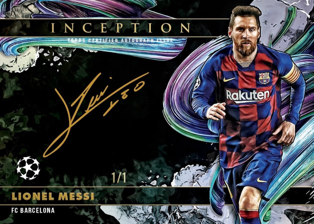 Topps Inception UEFA Club Competitions 2025/26 Hobby Box