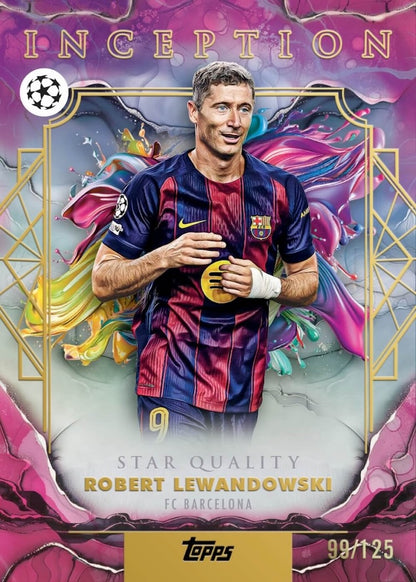 Topps Inception UEFA Club Competitions 2025/26 Hobby Box