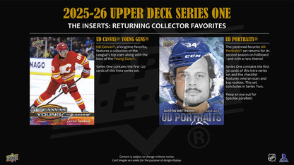 Upper Deck Artifacts Hockey 2025 Blaster Box