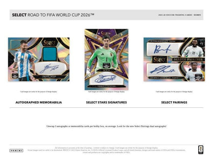 Panini Road to World Cup 2026 Soccer 2025/26 Hobby Box