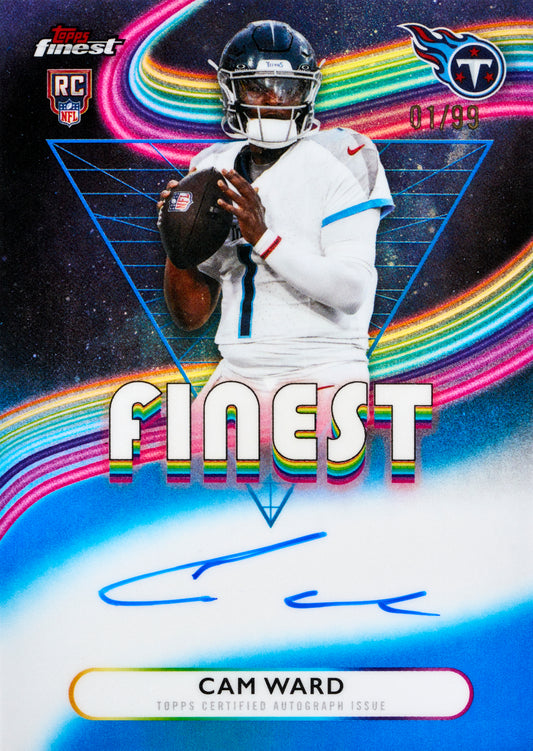Topps Finest Football 2025 Hobby Box