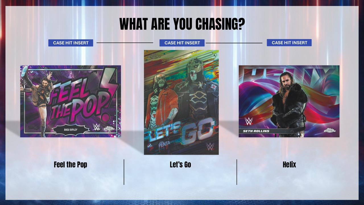 2026 Topps Chrome WWE Breakers Delight Hobby Box - Pre order