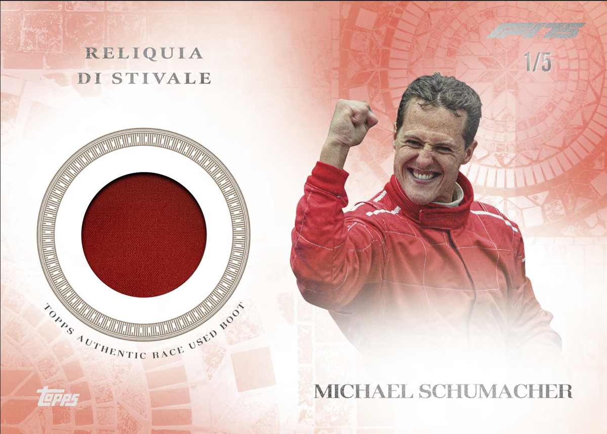 Topps F1 Eccellenza 2025 – Michael Schumacher memorabilia card