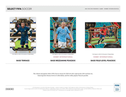 Panini Select FIFA Soccer 2023/24 International Hobby Box