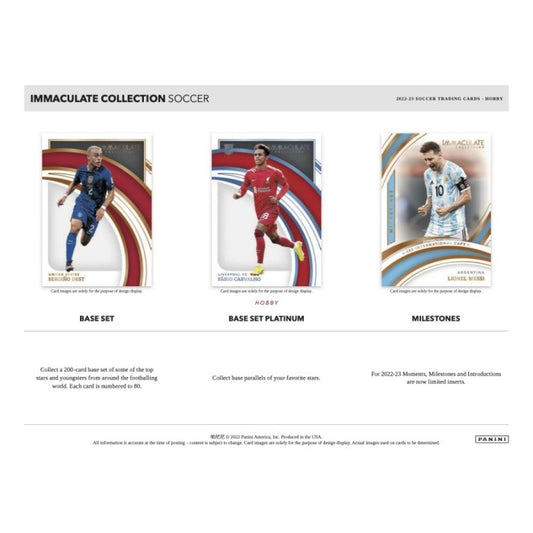 Panini Immaculate Soccer 2022/23 Hobby Case
