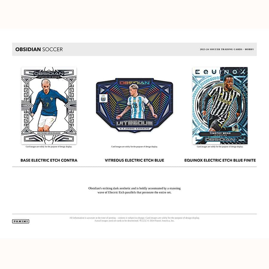 Panini Obsidian Soccer Hobby Box 2023/24 Case