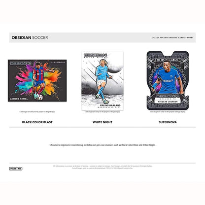 Panini Obsidian Soccer Hobby Box 2023/24 Case