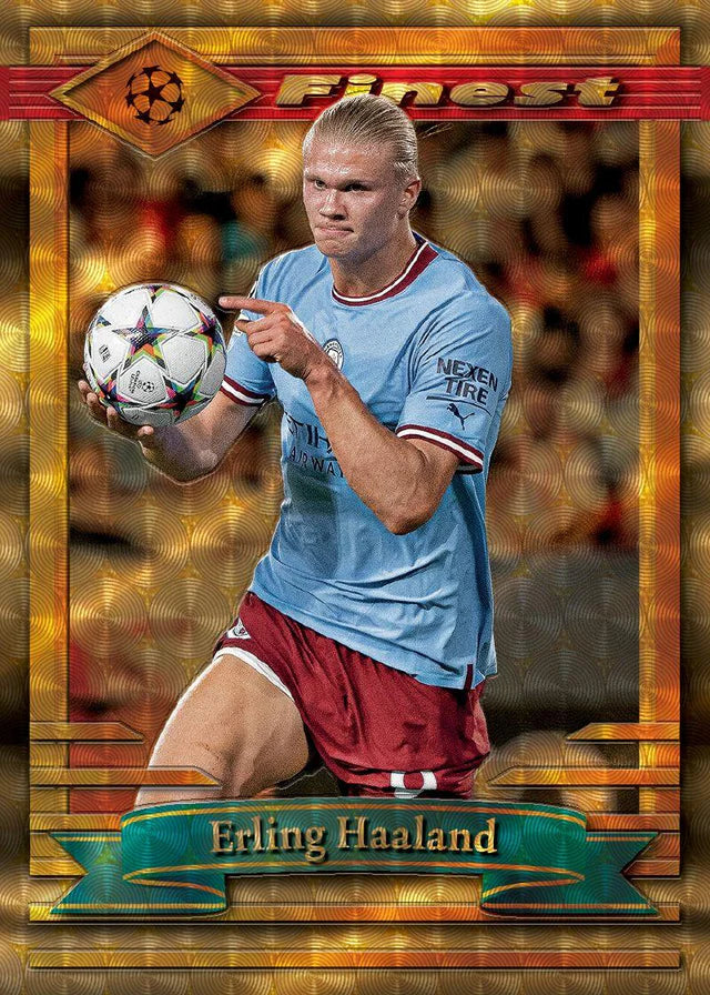 Topps Finest 2022/23 UEFA Club Competitions Hobby 6x Box Case
