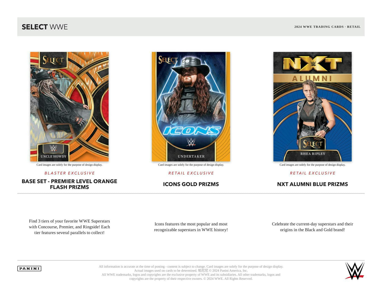 Panini WWE 2024 Blaster Box - gallery image 4