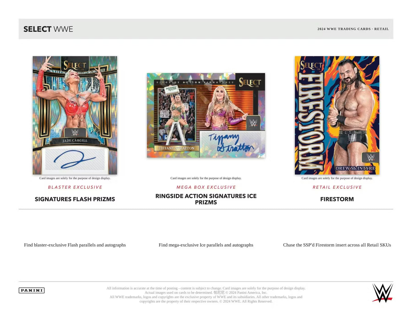Panini Prizm WWE Blaster Box 2024
