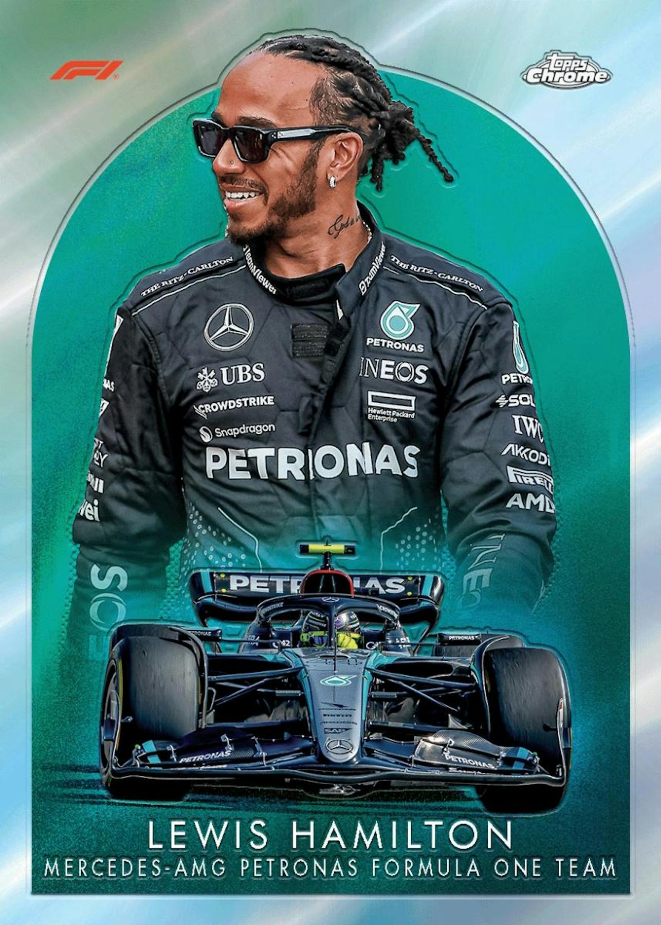 2024 Topps Chrome F1 Formula 1 Qualifying Lap Hobby Box - gallery image 9