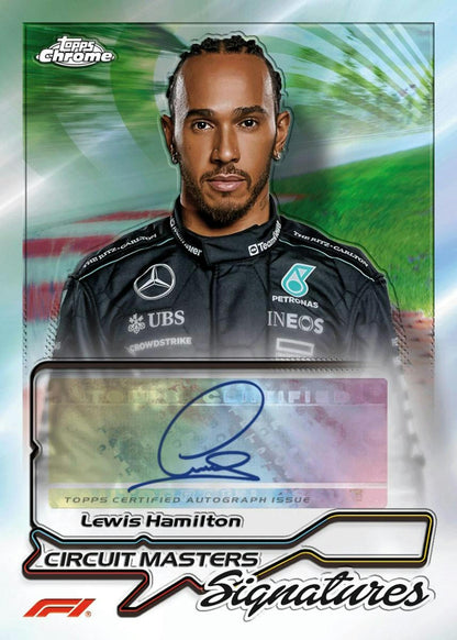 2024 Topps Chrome F1 Formula 1 Qualifying Lap Hobby Box - gallery image 7
