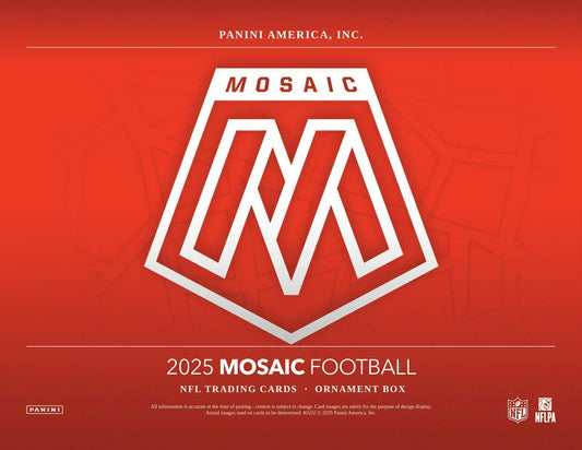 2025 Panini Mosaic Football Ornament Box