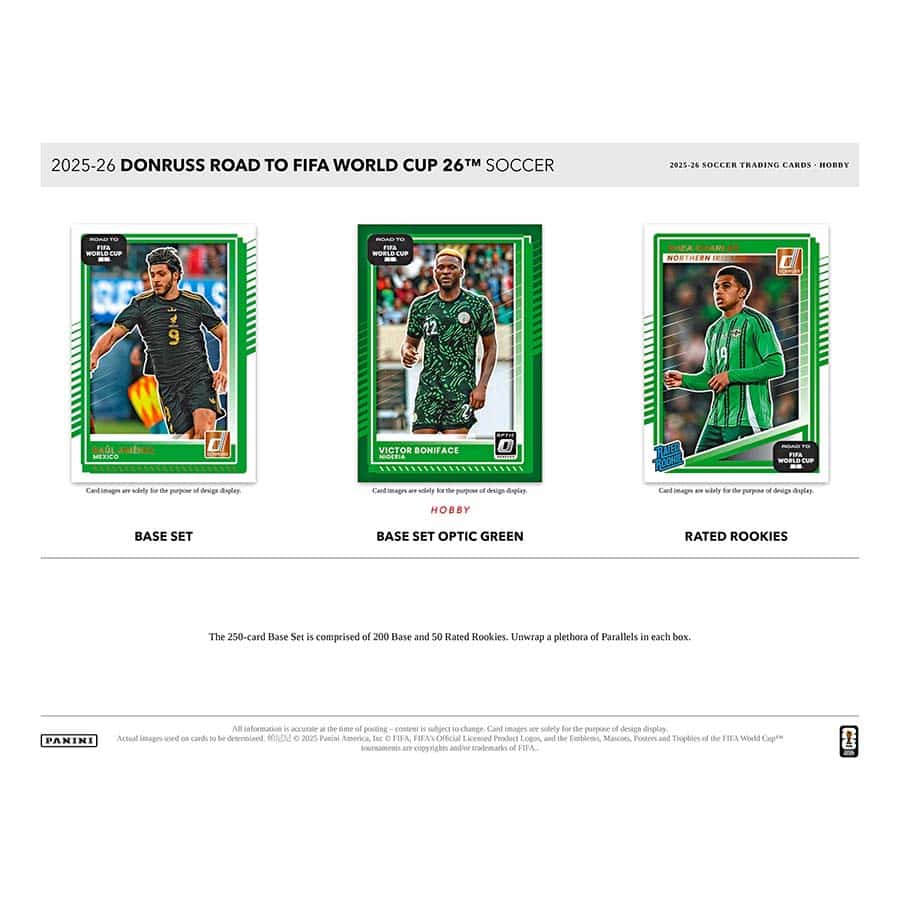 Panini Donruss World Cup Soccer 2025/26 Hobby Box
