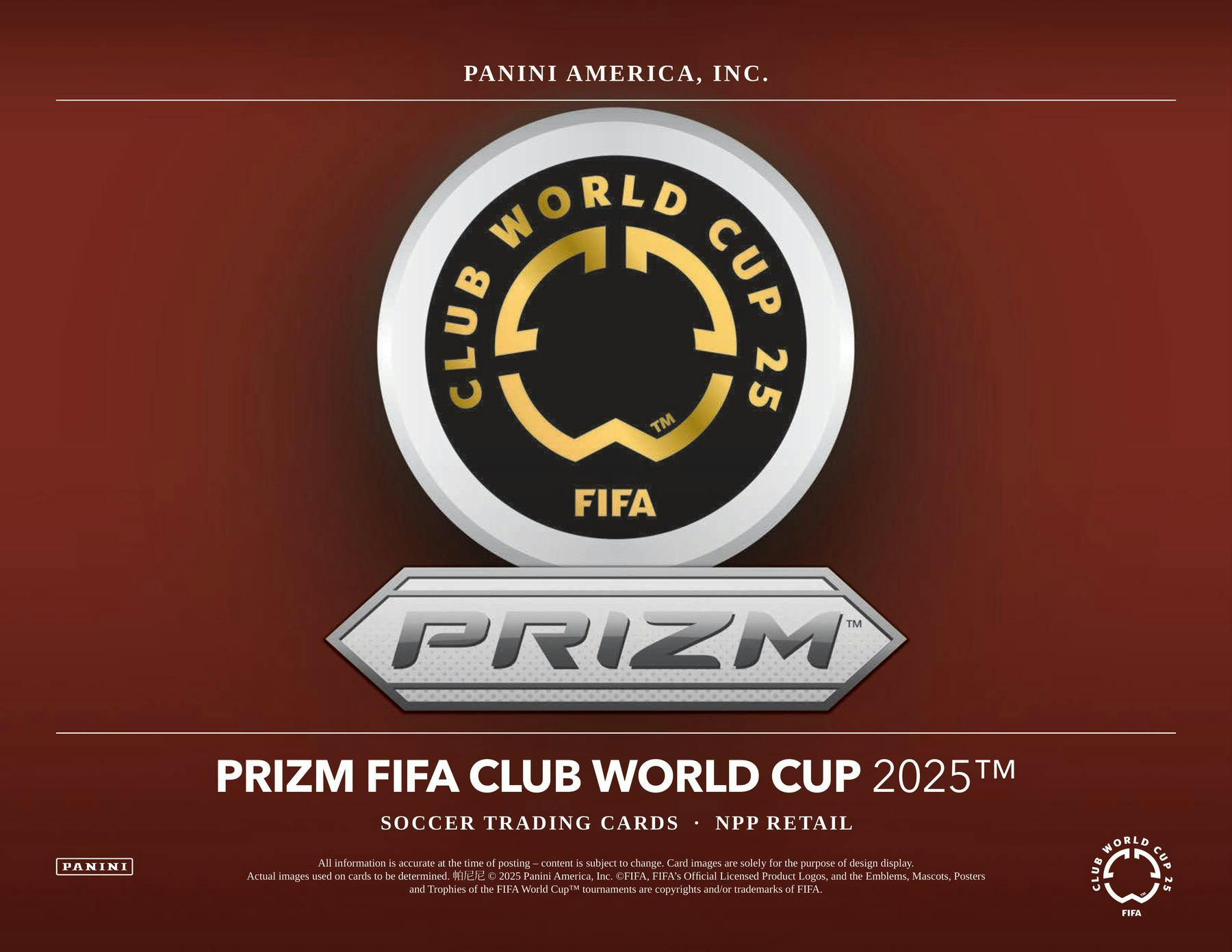 Panini Prizm Club World Cup Soccer 2025 Mega Box - gallery image 3