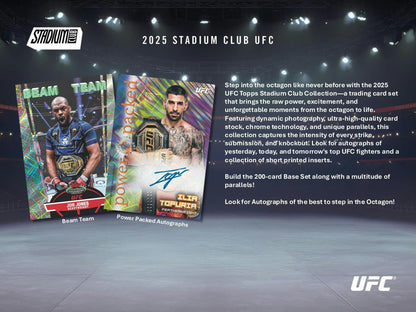 Topps Stadium Club UFC 2025 Blaster Box - gallery image 3