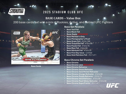 Topps Stadium Club UFC 2025 Blaster Box - gallery image 4