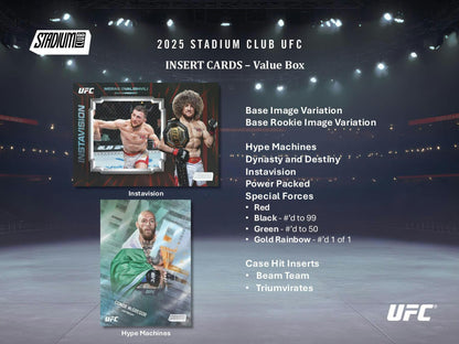 Topps Stadium Club UFC 2025 Blaster Box - gallery image 5