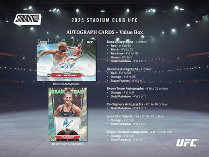 Topps Stadium Club UFC 2025 Blaster Box - gallery image 6