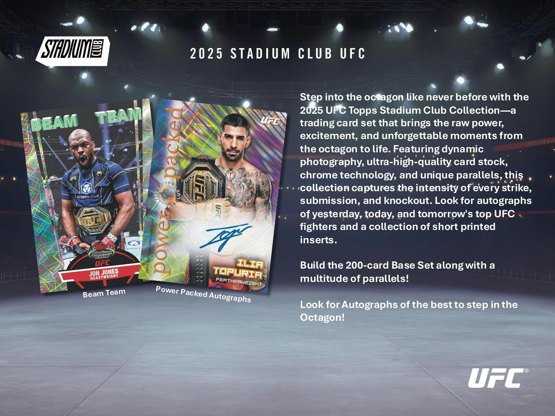 2025 Topps Stadium Club UFC Mega Box - gallery image 3