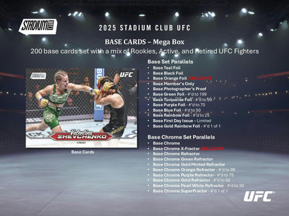 2025 Topps Stadium Club UFC Mega Box - gallery image 4