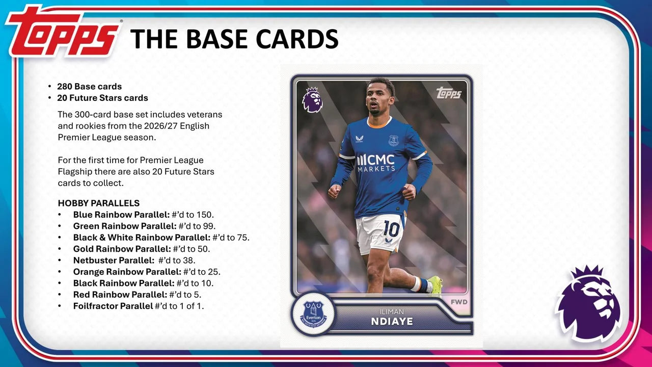 Topps Premier League EPL Soccer 2026/27 Hobby Box