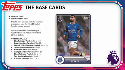 Topps Premier League EPL Soccer 2026/27 Hobby Box